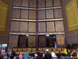 Wisata Religi Al Quran Raksasa di Palembang Dibuka Lagi
