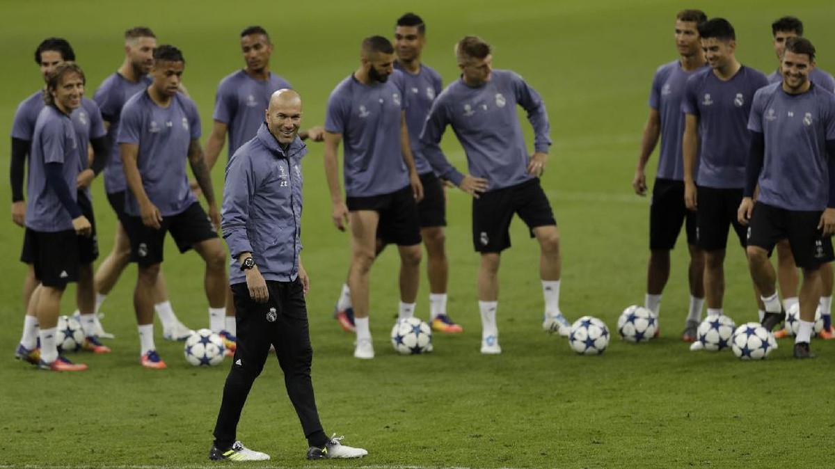 FOTO: Suasana Latihan Juve dan Madrid