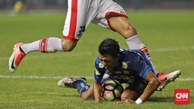 Hasil Liga 1: 2 Gol Menit Akhir, Arema Menang Dramatis Atas Persikabo