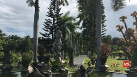 'Istana Air' Kerajaan Karangasem di Taman Ujung Bali