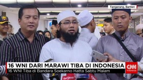 Dievakuasi dari Filipina, 16 WNI Tiba di Jakarta