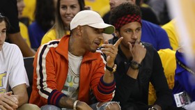 Neymar Dukung Langsung Warriors di Final NBA 2017