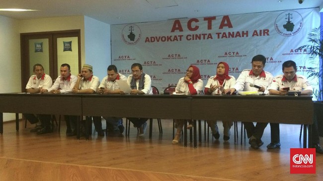 Advokat Cinta Tanah Air (ACTA) menilai tak ada praktik persekusi, hanya ada penggiringan opini untuk membuat masyarakat percaya akan praktik tersebut.