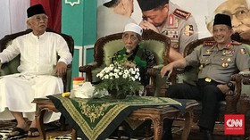Kapolri Safari Ramadan Temui Gus Mus dan Mbah Maemun