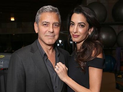 Bikin Melting! Saat Amal Clooney dan sang Suami Saling Memuji