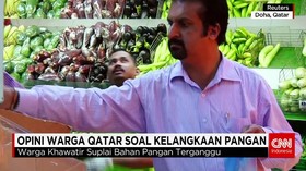 Kekhawatiran Pangan Warga Qatar