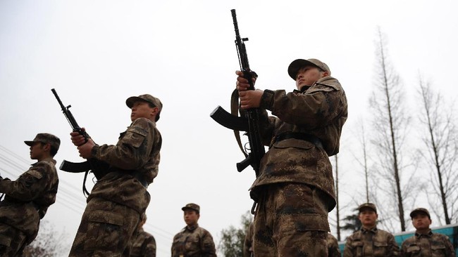 China menggelar latihan militer amfibi di perairan dekat Taiwan kala Presiden Lai Ching-te, yang dibenci Beijing, memperingati satu tahun masa jabatannya.