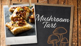 Resep Praktis Mushroom Tart