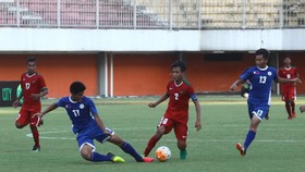 Timnas Indonesia U-19 Menang 1-0 atas Deltras Sidoarjo