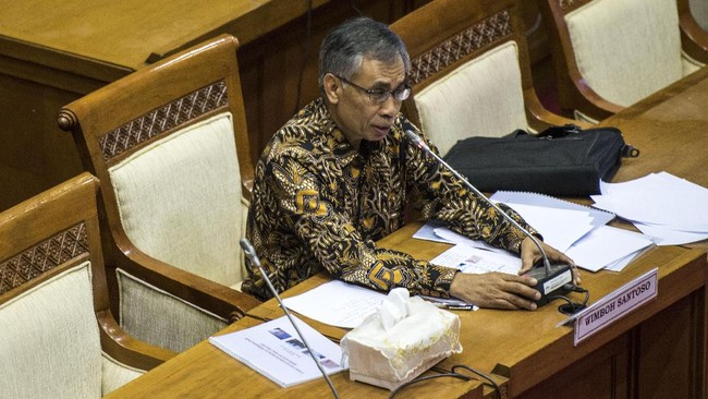 Wimboh Santoso, Ketua DK OJK terpilih periode 2017-2022 mengklaim, kunjungannya dalam rangka silaturahmi.
