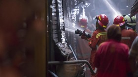 Gedung Kemenkumham Terbakar, 13 Unit Damkar Diterjunkan