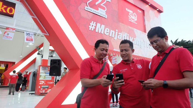 Selama 39 hari keikutsertaannya, penjualan Telkomsel di acara itu naik 35 persen dibandingkan tahun sebelumnya.