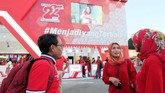 Komitmen Telkomsel di Gelaran 50 Tahun Jakarta Fair Kemayoran Telkomsel kembali hadir akarta Fair Kemayoran (JFK) 2017 yang diselenggarakan mulai tanggal 8 Juni s/d 16 Juli 2017 di kawasan niaga JI EXPO Kemayoran.