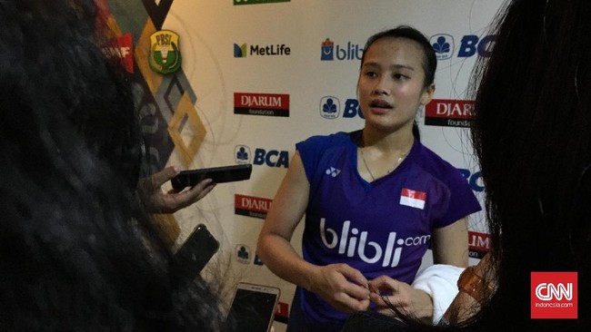Usai pertandingan, Hanna Ramadhini berdalih salah satu sebab kekalahannya dari Zhang Beiwen adalah angin yang kencang di Lapangan 1 di JCC.