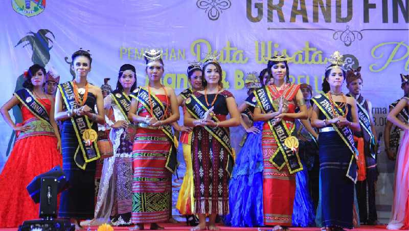 Grand Final Duta Wisata (Manek & Bete) Belu dan Putri Pariwisata Belu 2017 sukses digelar Kabupaten Belu, Nusa Tenggara Timur.