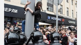 Polisi Rusia Tahan 1.500 Demonstran Tuntut Pembebasan Oposisi