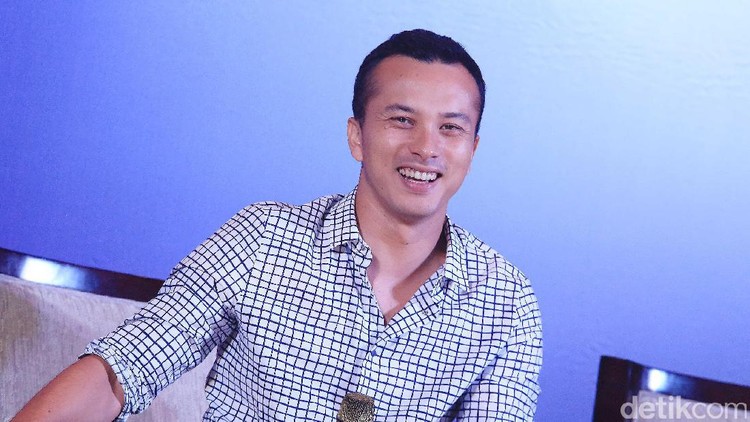 Nicholas Saputra Nicholas Saputra saat ditemui di Fairmont Jakarta.
