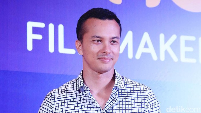 Nicholas Saputra saat ditemui di Fairmont Jakarta.