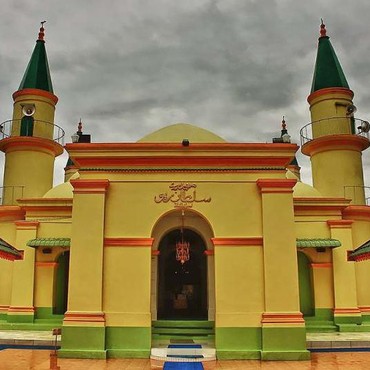Masjid Sultan Riau, Rumah Allah yang Dibangun dengan Putih Telur