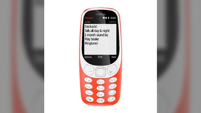 Nokia 3310 akhirnya tersedia secara resmi di Indonesia dengan banderol Rp 650 ribu.