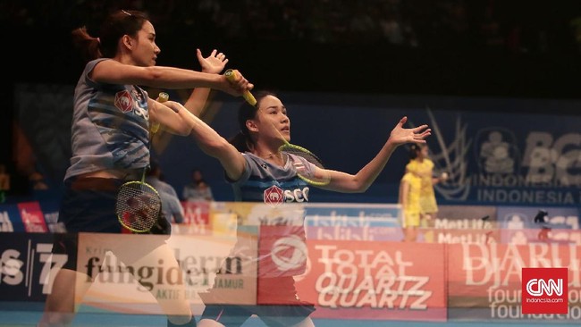 FOTO: Tunggal Putri Indonesia Kembali Merana