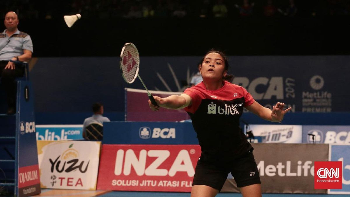 FOTO: Tunggal Putri Indonesia Kembali Merana