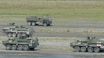 Sistem roket 'Vampire' buatan pabrikan AS akan dikirim ke Ukraina untuk tangkal serangan drone Rusia.