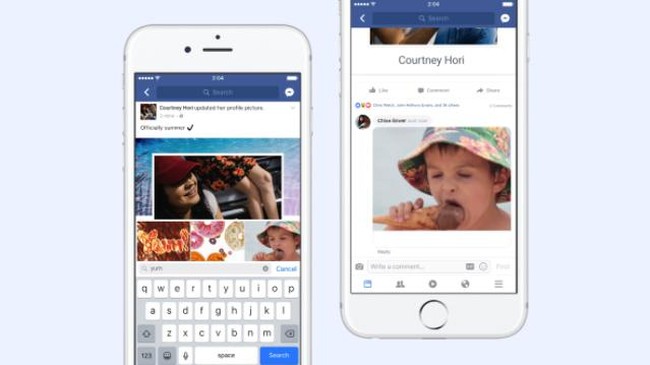 Facebook menyediakan format GIF untuk memberikan komentar di status atau postingan teman.
