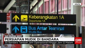 Persiapan Mudik di Bandara