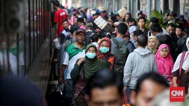 Puncak Arus Mudik Stasiun Pasar Senen Diperkirakan H-2