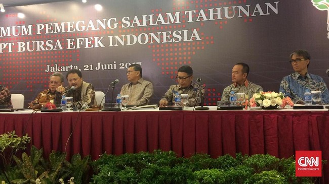 Pemegang saham BEI menyetujui pengangkatan John A. Prasetyo sebagai Komisaris Utama menggantikan Robinson Simbolon.