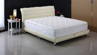 raised airbed with headboard