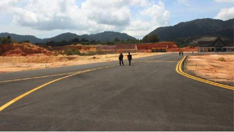 Percepatan pembangunan bandara udara di Buleleng, Bali Utara terus digenjot.