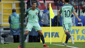 FOTO: Ronaldo Beri Portugal Kemenangan Pertama