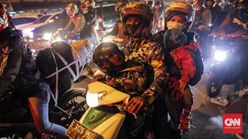 Tak Terbendung, 17 Juta Orang Bakal Mudik Pakai Motor Walau Berisiko