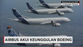 Airbus Kalah Saing dengan Boeing