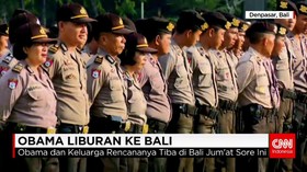 Pengamanan Diperketat Jelang Agenda Liburan Obama di Bali
