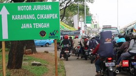 Melihat Arus Mudik di Kalimalang