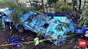 Angka Kecelakaan di Jatim Meningkat Selama Arus Mudik