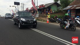 Arus Mudik di Jalur Nagreg H-1 Lebaran 2025 Lancar