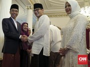 Jokowi Ngopi Bareng Sandi hingga Ketua MK usai Buka Jakarta Fair