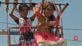 Tanpa ISIS, Anak-anak Mosul Bahagia di Idulfitri