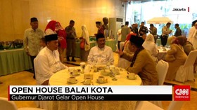 Djarot Gelar Open House di Balai Kota
