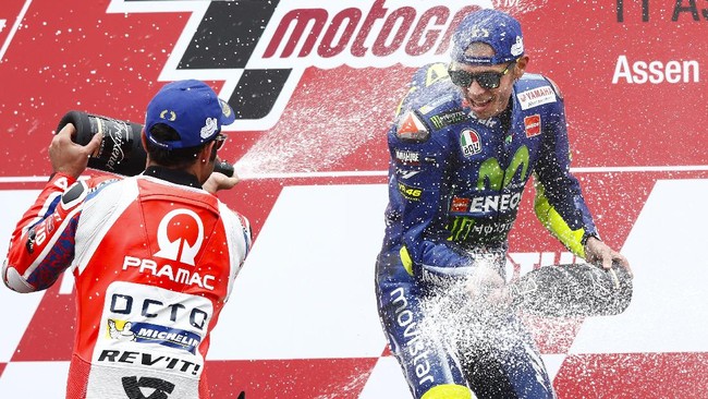Legenda MotoGP, Kevin Schwantz, meyakini pebalap veteran Valentino Rossi tidak akan mampu merebut gelar juara dunia MotoGP 2018.