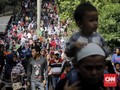 Membeludak, 60 Ribu Lebih Pengunjung Datang ke Ragunan