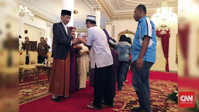 Jokowi disebut menjelaskan mengenai maksud dan tujuan penerbitan Perppu yang nantinya memudahkan pemerintah membubarkan ormas anti-Pancasila.