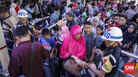 Ramai Pulang Kampung Usai Hari Raya