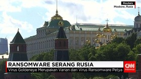Ransomware Serang Rusia