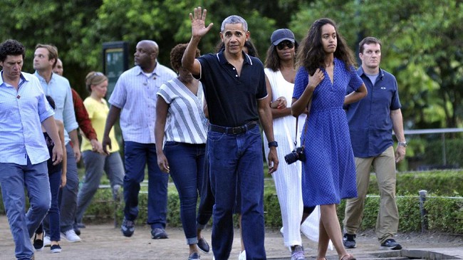 Barack Obama akan mendapatkan pengamanan yang sama seperti saat masih menjabat Presiden Amerika Serikat, yaitu pengamanan VVIP.