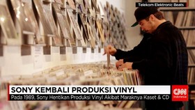 Sony Kembali Produksi Vinyl
